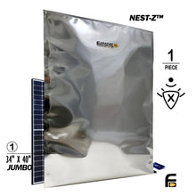 Load image into Gallery viewer, Faraday Defense 1pc XXX-Large NEST-Z 7.0 mil Heat Seal Faraday Bag (34″ x 40″)
